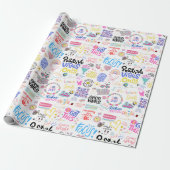 Whitepaper über positive Affirmations Geschenkpapier (Ungerollt)