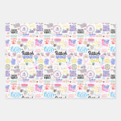 Whitepaper über positive Affirmations Geschenkpapier Set (Vorderseite 3)