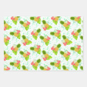 Whitepaper über tropische Ananas Geschenkpapier Set (Vorderseite 2)