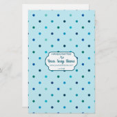 Whitepaper zu kleinen Blue Dot-Soap mit mehreren F (Vorne/Hinten)