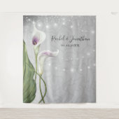 Whitepaper zu Lila Calla Lily Foto-Background-Tapi Wandteppich (Vorderseite)