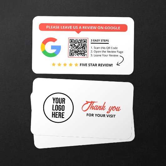 Whitepaper zu QR Code Business Review Link Visitenkarte