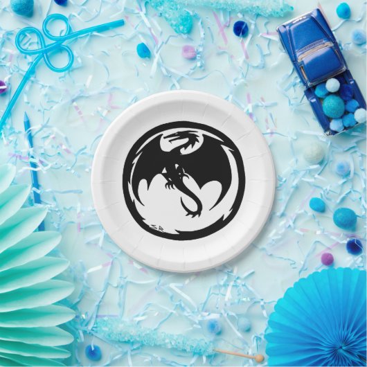 Whitepaper zu Schwarzen Drachen - Teller (Party)