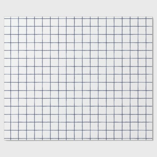 Whitepaper zum Abtasten des Blauen Fensters Geschenkpapier (Flach)