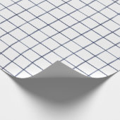 Whitepaper zum Abtasten des Blauen Fensters Geschenkpapier (Ecke)