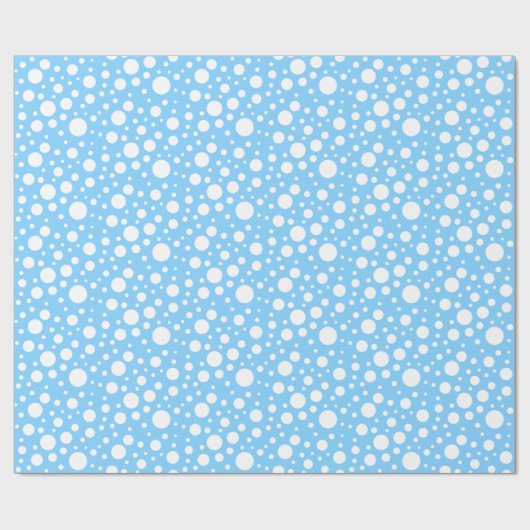 Whitepaper zum Abwracken von Blue Spots Geschenkpapier (Flach)