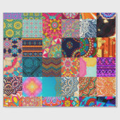 Whitepaper zum afrikanischen Design Geschenkpapier (Flach)