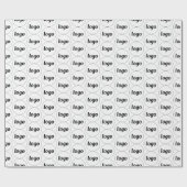 Whitepaper zum einfachen Logo-Geschäftsmodell Geschenkpapier (Flach)