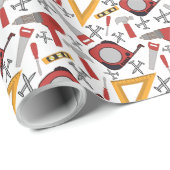 Whitepaper zum Entfernen roter Tools Geschenkpapier (Rolleneckpunkt)