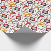 Whitepaper zum Entfernen roter Tools Geschenkpapier (Ecke)