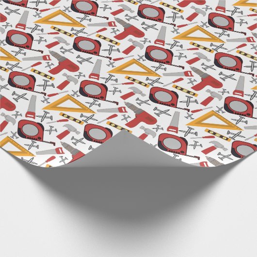 Whitepaper zum Entfernen roter Tools Geschenkpapier (Ecke)