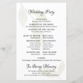 Whitepaper zum Hochzeitsprogramm für Grüne Wasserf (Rückseite)