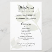 Whitepaper zum Hochzeitsprogramm für Grüne Wasserf (Vorderseite)