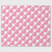 Whitepaper zum Patchwork Hearts Geschenkpapier (Flach)