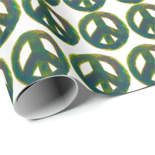 Whitepaper zum Schutz der grünen Wasserfarbe Geschenkpapier (Rolleneckpunkt)