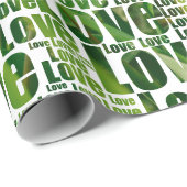 Whitepaper zum Service für grüne und grüne Wäsche Geschenkpapier (Rolleneckpunkt)