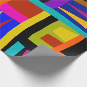 Whitepaper zum Thema "Afrikanische Farbenfrohe Kar Geschenkpapier (Ecke)