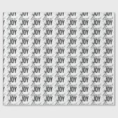 Whitepaper zum Thema "Frieden und Freude im Schwar Geschenkpapier (Flach)