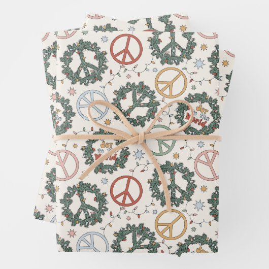 Whitepaper zum Thema Friedensarbeit Geschenkpapier Set (Beispiel)