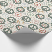 Whitepaper zum Thema "Friedenssicherung" Geschenkpapier (Ecke)