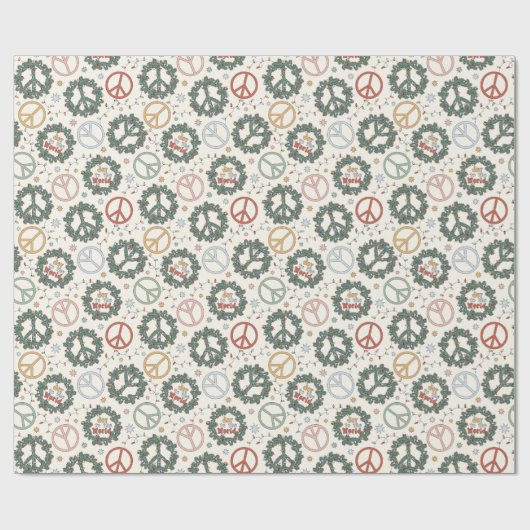 Whitepaper zum Thema "Friedenssicherung" Geschenkpapier (Flach)