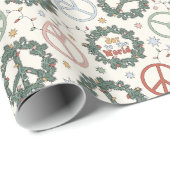 Whitepaper zum Thema "Friedenssicherung" Geschenkpapier (Rolleneckpunkt)