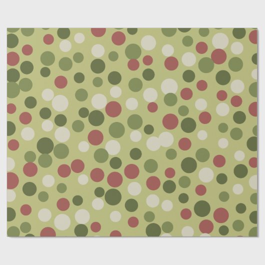 Whitepaper zum Thema "Grüne Feiertage" Geschenkpapier (Flach)