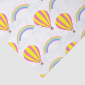 Whitepaper zum Thema Heißluftballon - Weißer Hinte Seidenpapier (Ausschnitt)