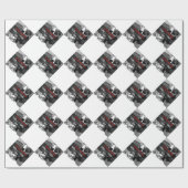 Whitepaper zum Thema "Persönliche Kreation - Foto" Geschenkpapier (Flach)