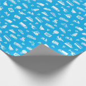 Whitepaper zum Thema Transport-Icons Geschenkpapier