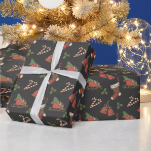 Whitepaper zum Thema Weihnachtselemente Geschenkpapier