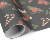 Whitepaper zum Thema Weihnachtselemente Geschenkpapier (Rolleneckpunkt)