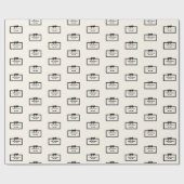 Whitepaper zum Umpacken von Logos für Black Bow Geschenkpapier (Flach)