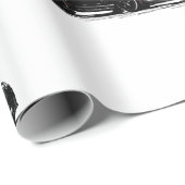 Whitepaper zum Umpacken von Schwarzen C7-Korvetten Geschenkpapier (Rolleneckpunkt)