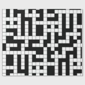 Whitepaper zum Umpacken von schwarzen und weißen K Geschenkpapier (Flach)