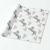 Whitepaper zum Umschlag von Pferden Geschenkpapier (Ungerollt)
