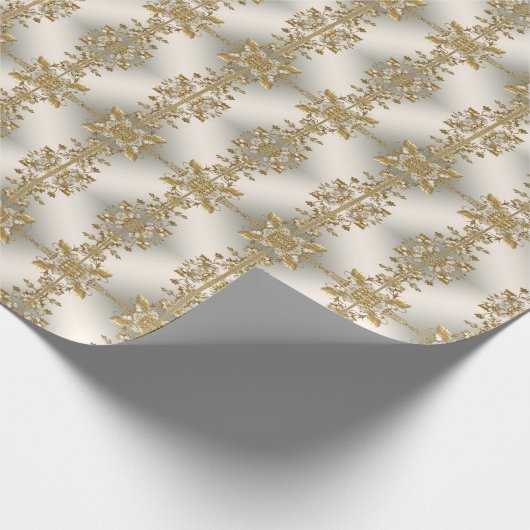 Whitepaper zum Verzierten Wrapping-Papier Geschenkpapier (Ecke)