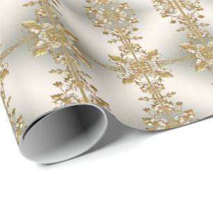 Whitepaper zum Verzierten Wrapping-Papier Geschenkpapier