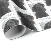 Whitepaper zum Weihnachtsabbruch im Black Lab Geschenkpapier (Rolleneckpunkt)