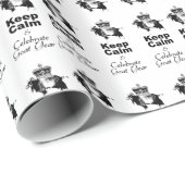 Whitepaper zum Weißabwracken von Ziegen behalten C Geschenkpapier (Rolleneckpunkt)