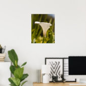Whitepaper zur Blume (Matte) Poster (Heimbüro)