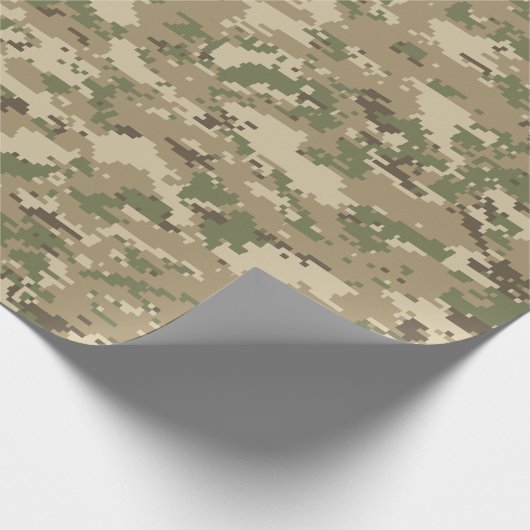 Whitepaper zur digitalen Camouflage Geschenkpapier (Ecke)