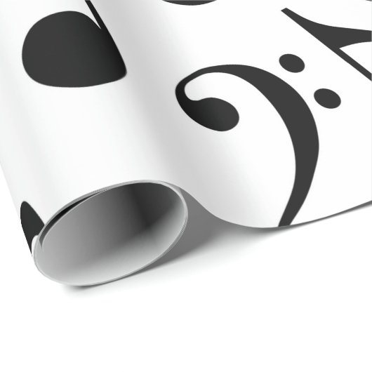 Whitepaper zur Erstellung Cooler Musiknoten Geschenkpapier (Rolleneckpunkt)