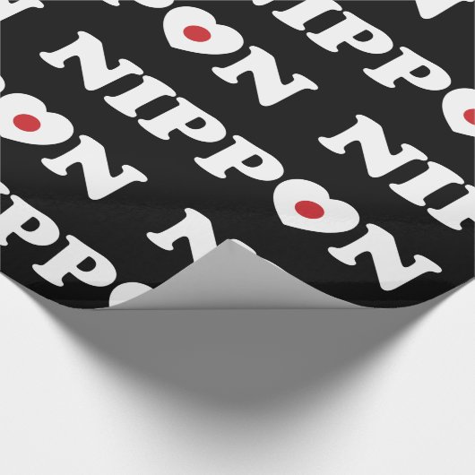 Whitepaper zur Liebe von Nippon Geschenkpapier (Ecke)