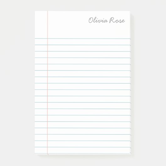 Whitepaper zur personalisierten Linse-Schule Post-it Klebezettel (Vorderseite)