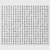 Whitepaper zur Word-Suche nach benutzerdefinierten Geschenkpapier (Flach)