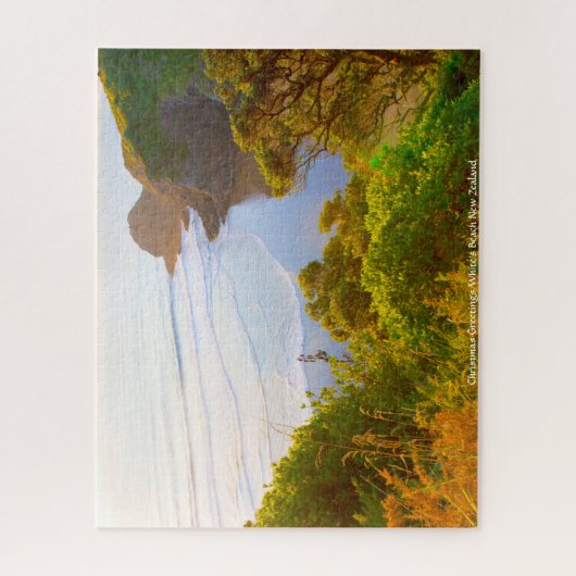 Whites Beach Neuseeland Puzzle (Vertikal)