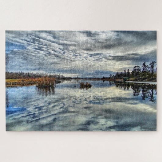 Whiteshell Herbst-Reflexions-Puzzle Puzzle (Horizontal)