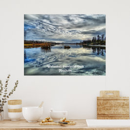 Whiteshell Herbstreflektionen Poster drucken