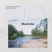 Whiteshell Provincialpark Manitoba Kanada Postkarte (Vorne/Hinten)